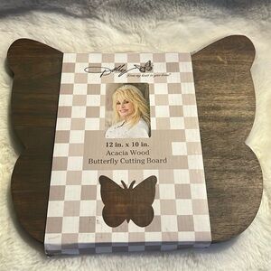 Dolly Parton Acacia Wood Cutting Board